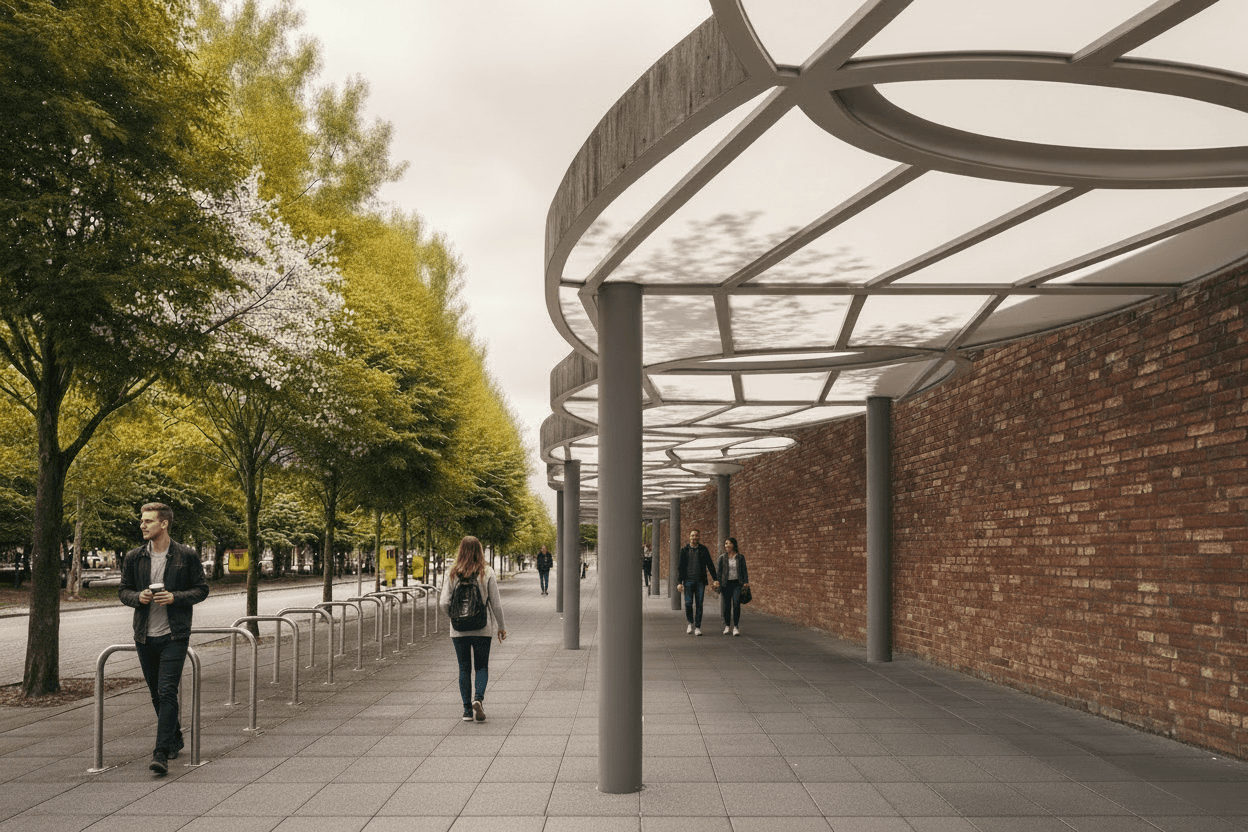 Bahnhof Berlin Charlottenburg - Überdachung
